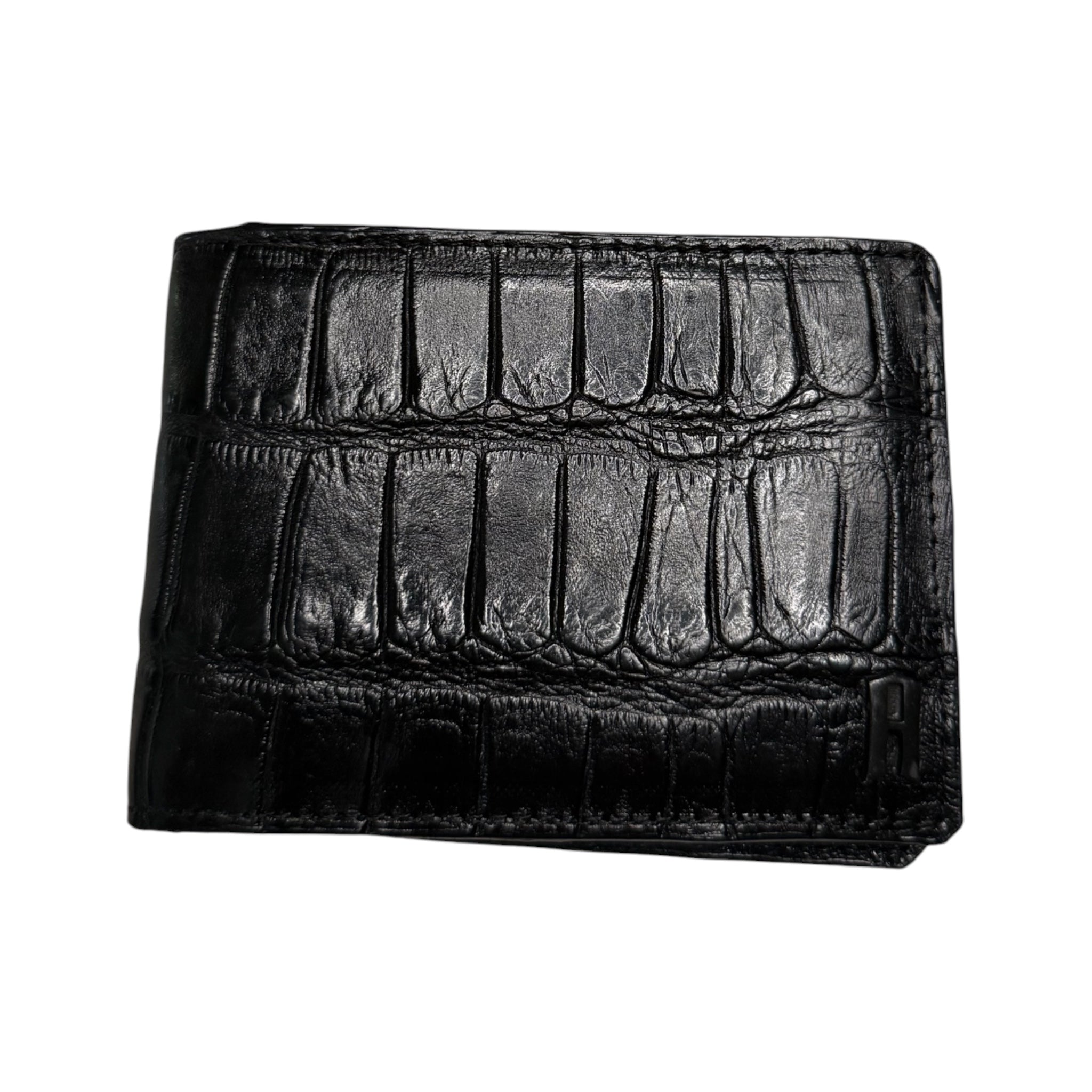 Bifold Wallet - Crocodile – Alamo Boot Co.