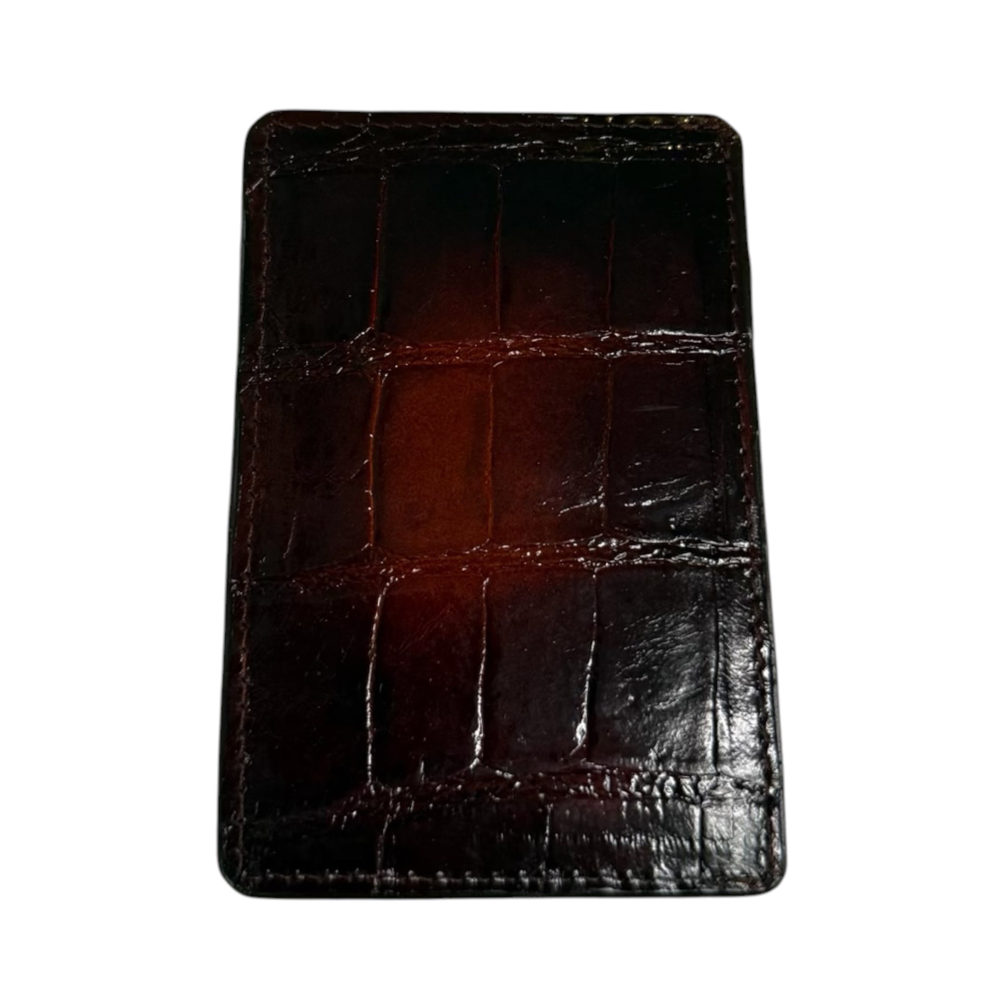 Vertical Cardholder - Croc