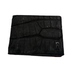 Bifold Wallet - Croc Suede